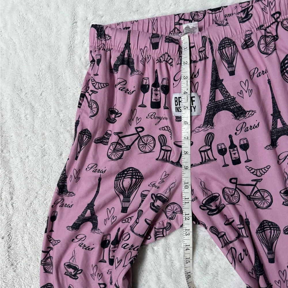 BRIEF INSANITY PINK PARIS LOUNGE PANTS